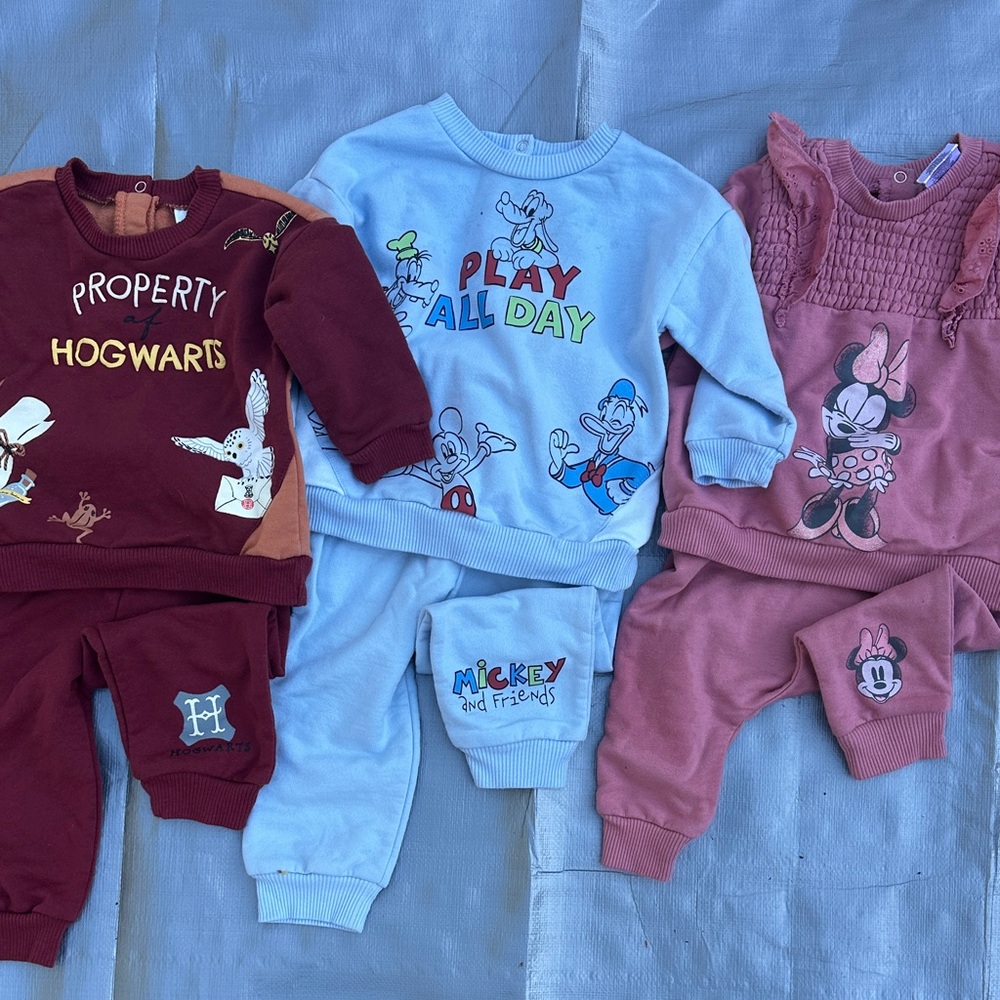 Disney Character Baby Clothing Sets